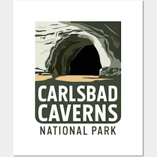 Carlsbad Caverns National Park Cave Posters and Art